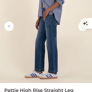 Kut from the Kloth Women's Dark Blue Flare Jeans